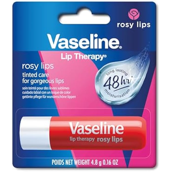 Vaseline Lip Therapy Rosy Lips, 4.8 gm - Image 1